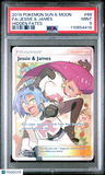 2019 Pokemon Sun & Moon Hidden Fates #68 Fa/Jessie & James Hidden Fates PSA 9