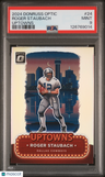 2024 Panini Donruss Optic Uptowns Roger Staubach PSA 9