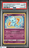 2017 Pokemon Sun & Moon Shining Legends Shining Mew-Holo PSA 10