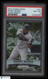 2015 Panini Prizm Barry Bonds Camo Prizm PSA 8