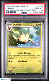 2025 Pokemon Svp Black Star Promo #170 Leafeon Tech Sticker Collection PSA 10