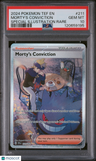2024 Pokemon Tef En-Temporal Forces Morty'S Conviction SIR PSA 10