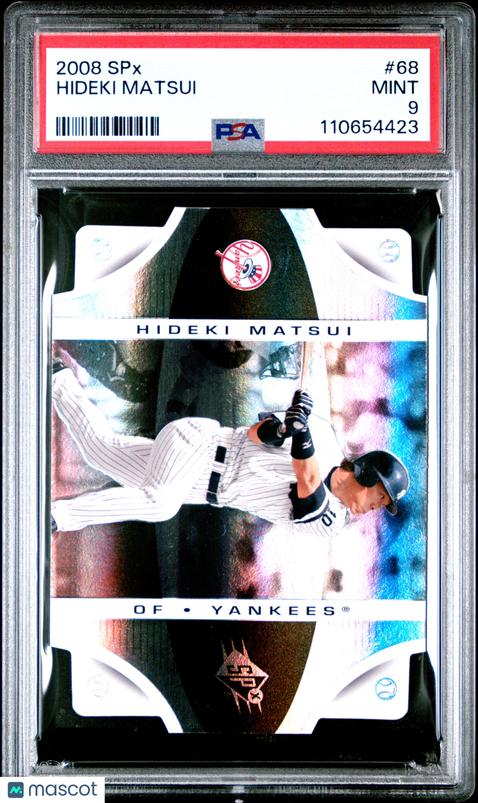 2008 Spx Hideki Matsui PSA 9