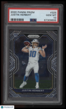 2020 Panini Prizm Justin Herbert PSA 10