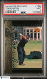 2001 Upper Deck Tiger'S Tales Tiger Woods #TT26 PSA 9