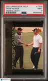 2001 Upper Deck Tiger'S Tales Tiger Woods #TT30 PSA 9