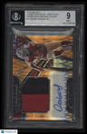 2019 Select Jumbo Signature Swatches Neon Orange Pulsar Deebo Samuel/23 BGS 9.0