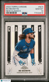 2022 Topps Chrome New Classics Bo Bichette New Classics PSA 10