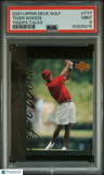 2001 Upper Deck Tiger'S Tales Tiger Woods #TT7 PSA 9