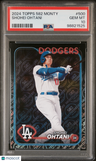 2024 Topps 582 Montgomery Set Shohei Ohtani PSA 10