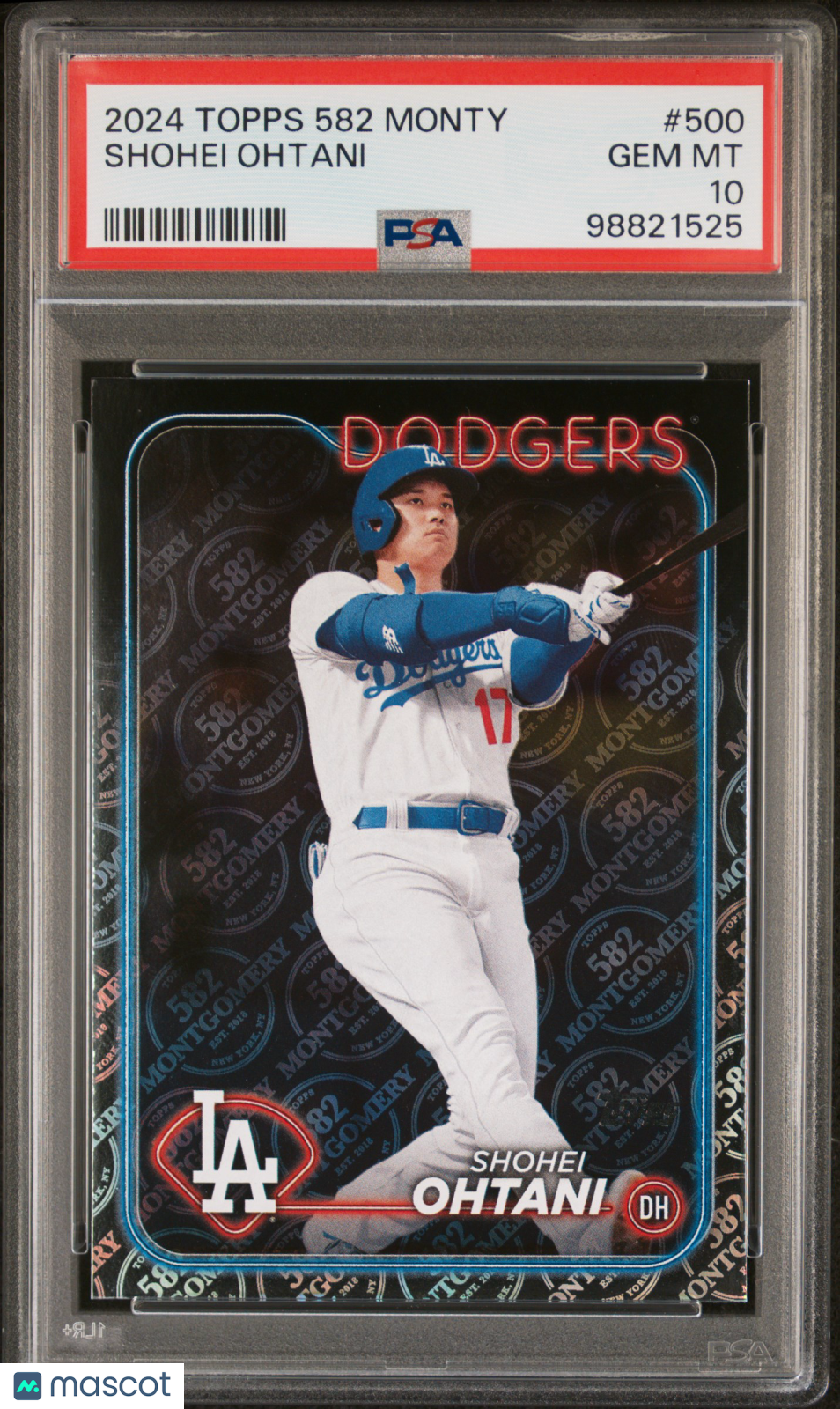 2024 Topps 582 Montgomery Set Shohei Ohtani PSA 10
