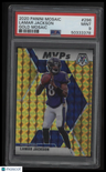2020 Panini Mosaic Lamar Jackson Gold Mosaic PSA 9