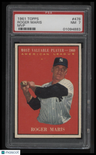 1961 Topps Roger Maris Mvp PSA 7