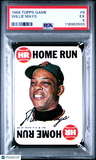1968 Topps Game Willie Mays PSA 5