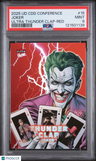 2025 Upper Deck Conference Fleer Ultra Thunder Clap Joker Red PSA 9