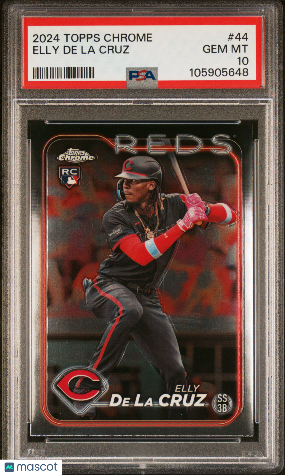 2024 Topps Chrome Elly De La Cruz PSA 10