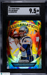 2017 Panini Prizm Tom Brady Illumination SGC 9.5
