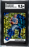 2020-21 Panini Mosaic Mason Plumlee Gold Fast Break Prizm SGC 9.5