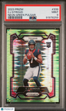 2023 Panini Prizm Cj Stroud Neon Green Pulsar PSA 9