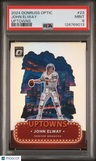 2024 Panini Donruss Optic Uptowns John Elway PSA 9