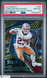 2023 Panini Select Christian Mccaffrey Dragon Scale Gold Prizm PSA 10