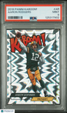 2018 Panini Kaboom! Aaron Rodgers PSA 9