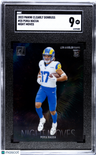 2023 Panini Clearly Donruss Puka Nacua Night Moves SGC 9
