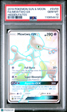 2019 Pokemon Sun & Moon Hidden Fates #SV59 Fa/Mewtwo Gx Hidden Fates PSA 10