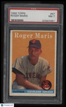 1958 Topps Roger Maris PSA 7
