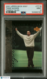 2001 Upper Deck Tiger'S Tales Tiger Woods #TT19 PSA 9