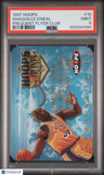 1997 Hoops Frequent Flyer Club Shaquille O'Neal Frequent Flyer Club PSA 9