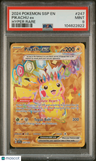 2024 Pokemon Ssp En-Surging Sparks Pikachu Ex Hyper Rare PSA 9