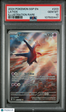 2024 Pokemon Ssp En-Surging Sparks Latios Illustration Rare PSA 10