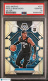 2022 Panini Mosaic Paolo Banchero Silver PSA 10