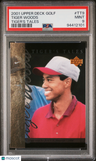 2001 Upper Deck Tiger'S Tales Tiger Woods #TT9 PSA 9