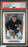 2014 Bowman Draft Picks Top Prospects Aaron Judge Top Prospects PSA 10