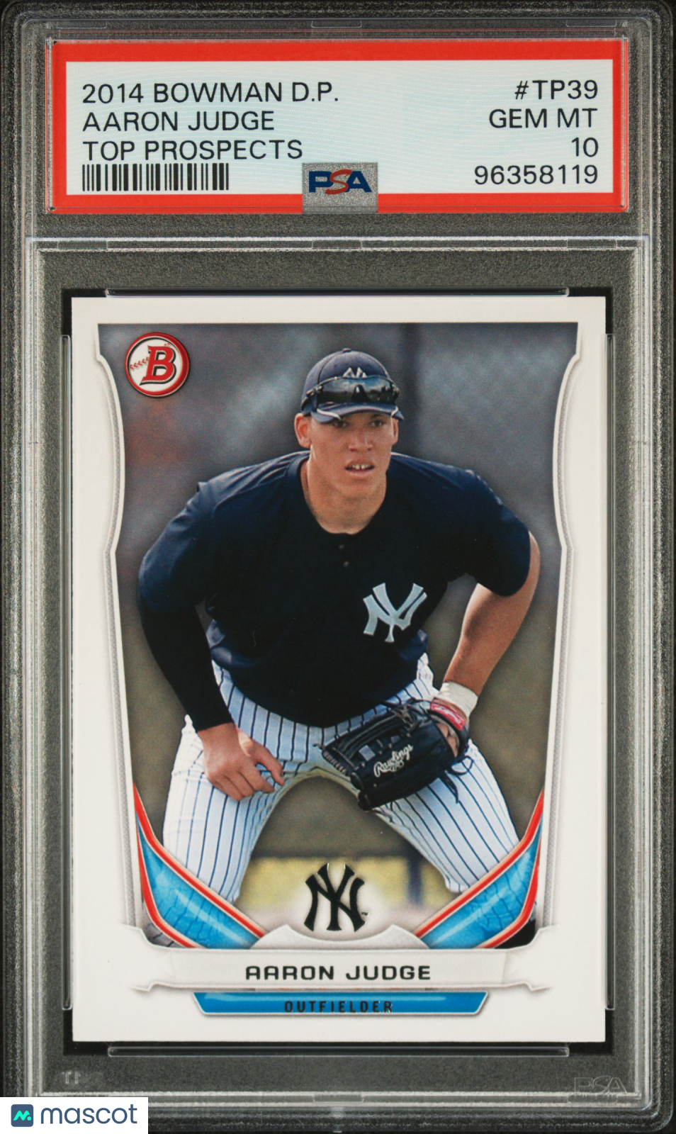 2014 Bowman Draft Picks Top Prospects Aaron Judge Top Prospects PSA 10