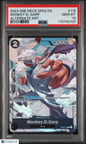 2023 One Piece Op02-Paramount War Monkey D. Garp Alternate Art PSA 10