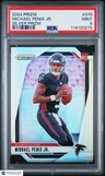 2024 Panini Prizm Michael Penix Jr. Silver Prizm PSA 9
