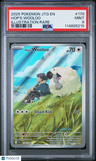 2025 Pokemon Jtg En-Journey Together Hop'S Wooloo Illustration Rare PSA 9