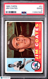 1960 Topps Jim Coates PSA 2