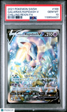 2021 Pokemon Sword & Shield Chilling Reign #168 Galarian Rapidash V PSA 10