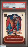 2024 Panini Donruss Optic Uptowns Marvin Harrison Jr. PSA 9