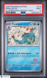 2025 Pokemon Svp En-Sv Black Star Promo Feraligatr Illustration Contest PSA 9