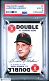 1968 Topps Game Harmon Killebrew PSA 4