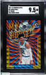 2021-22 Donruss Optic Lamelo Ball My House Gold Wave Prizm SGC 9.5