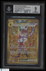 2024 Pokemon Scarlet & Violet Black Star Promos Cinderace ex BGS 9.0