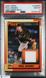 2025 Topps 1990 Topps Baseball Relics Paul Skenes PSA 8