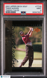 2001 Upper Deck Tiger'S Tales Tiger Woods #TT20 PSA 9