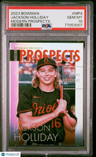 2023 Bowman Modern Prospects Jackson Holliday Modern Prospects PSA 10